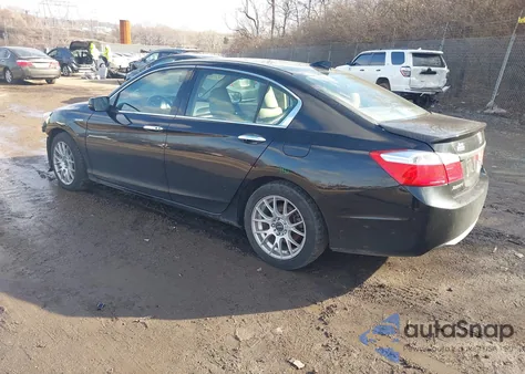 2015 Honda Accord Hybrid Touring из США, поврежденный, VIN 1HGCR6F71FA006355